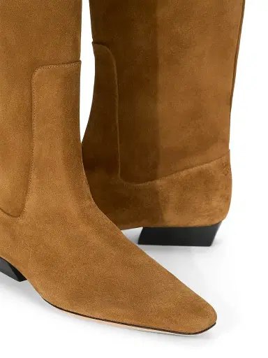Staud Women's Wally 25MM Suede Knee-High Boots | Thumbnail 3