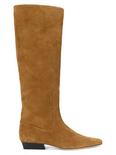 Staud Women's Wally 25MM Suede Knee-High Boots | Thumbnail 1