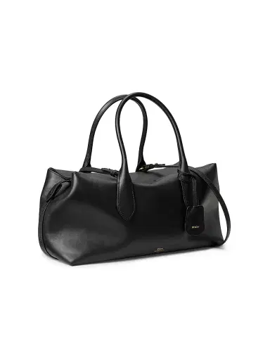 Polo Ralph Lauren Women's Leather Satchel - Black | Thumbnail 2