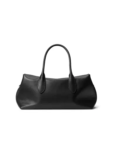 Polo Ralph Lauren Women's Leather Satchel - Black | Thumbnail 3
