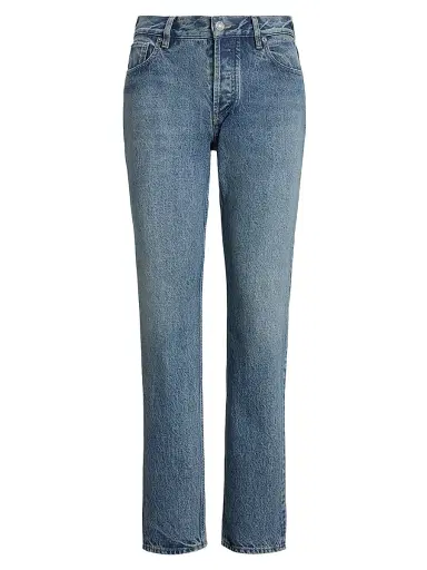 Ralph Lauren Collection Women's Nicolet Straight-Leg Jeans - Ocean Blue - Size 31 | Thumbnail 1 Ralph Lauren Collection Women's Nicolet Straight-Leg Jeans - Ocean Blue - Size 31 | Thumbnail 1