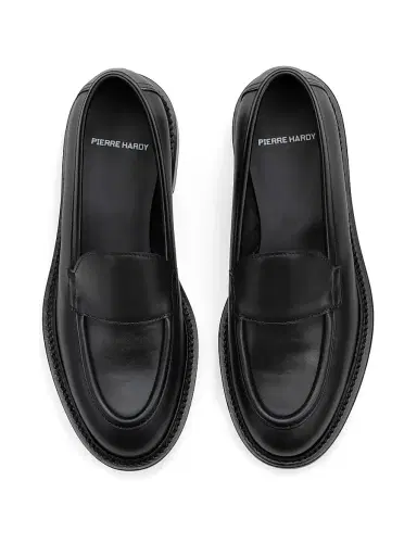 PIERRE HARDY Women's John 45MM Leather Loafers - Calf Black - Size 10 | Thumbnail 4