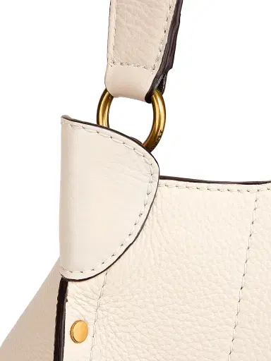 Isabel Marant Women's Oskan Leather Hobo Bag - Chalk | Thumbnail 5