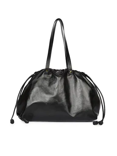 Isabel Marant Women's Silven Leather Drawstring Duffle Bag | Thumbnail 1