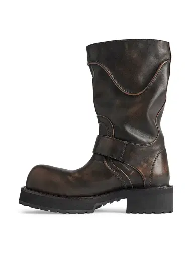 Balenciaga Men's Venom Boots - Brown - Size 12 | Thumbnail 6