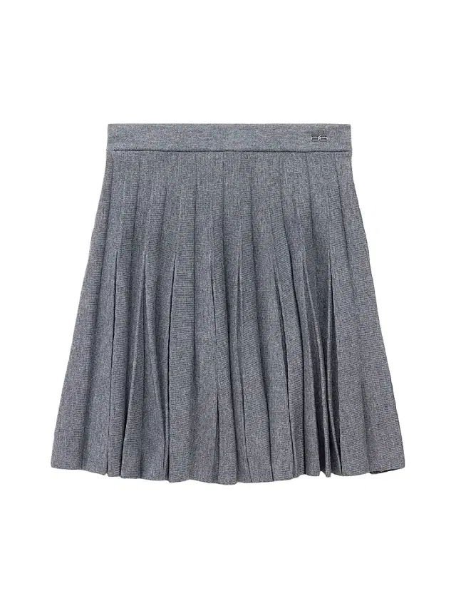 Balenciaga Women's Pleated Skirt - Heather Grey