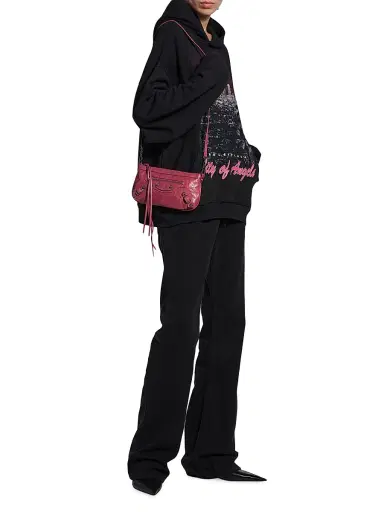 Balenciaga Women's Le City Pouch Crossbody Bag | Thumbnail 2