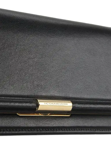 Victoria Beckham Women's Leather Clutch - Black | Thumbnail 5 Victoria Beckham Women's Leather Clutch - Black | Thumbnail 5