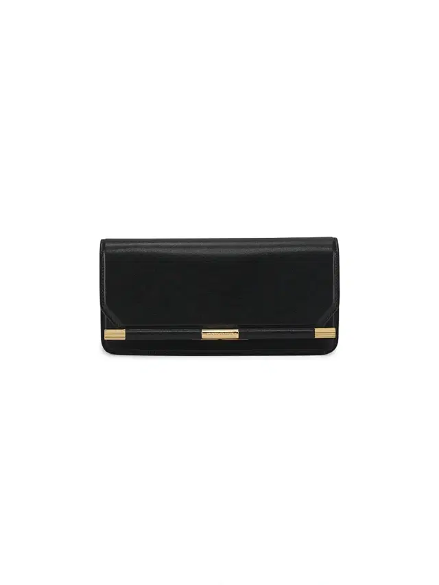 Victoria Beckham Women's Leather Clutch - Black