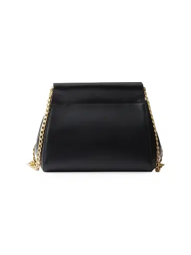 Prada Women's Enchaîné Leather Shoulder Bag - Black | Thumbnail 6 Prada Women's Enchaîné Leather Shoulder Bag - Black | Thumbnail 6