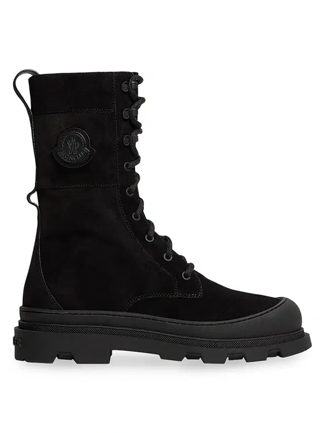 Women's Vera High Boots in Suede - Black