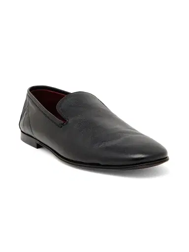 Dolce & Gabbana Men's Leather Slipper Loafers - Nero - Size 13 | Thumbnail 2 Dolce & Gabbana Men's Leather Slipper Loafers - Nero - Size 13 | Thumbnail 2