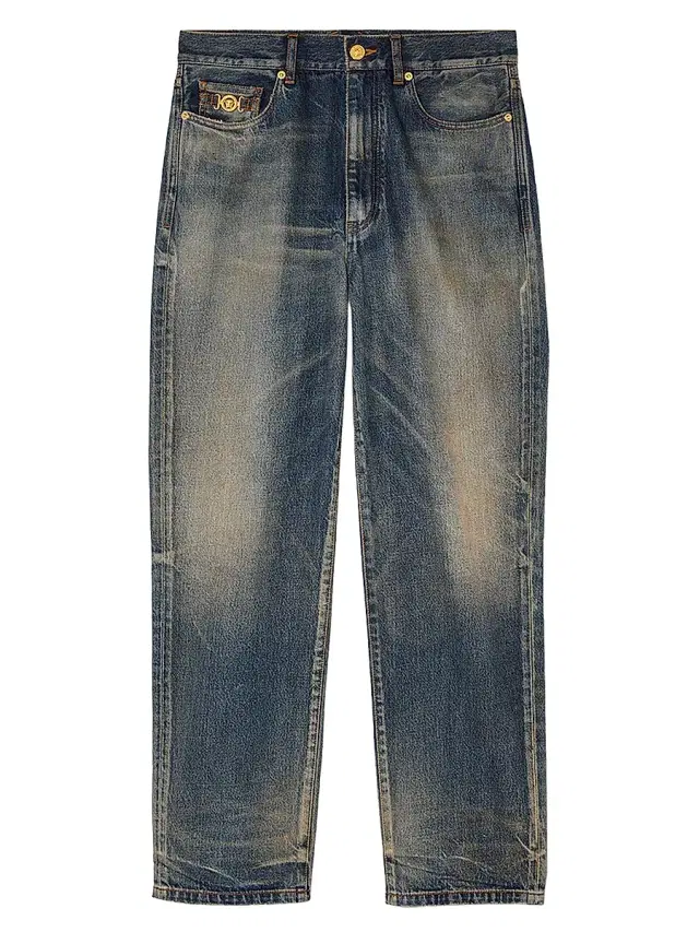 Men's Stop Wash Straight-Fit Jeans - Medium Blue