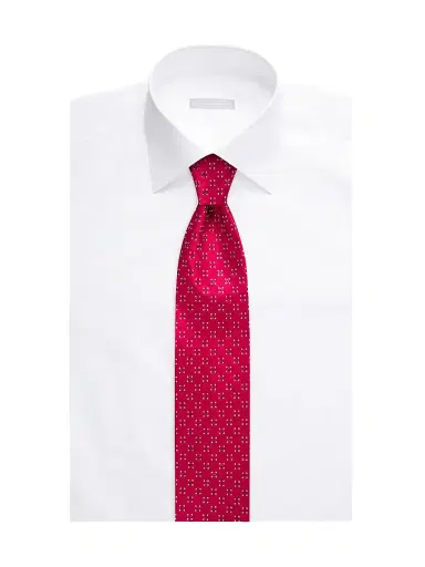 Stefano Ricci Men's Luxury Silk Tie - Bright Red | Thumbnail 2