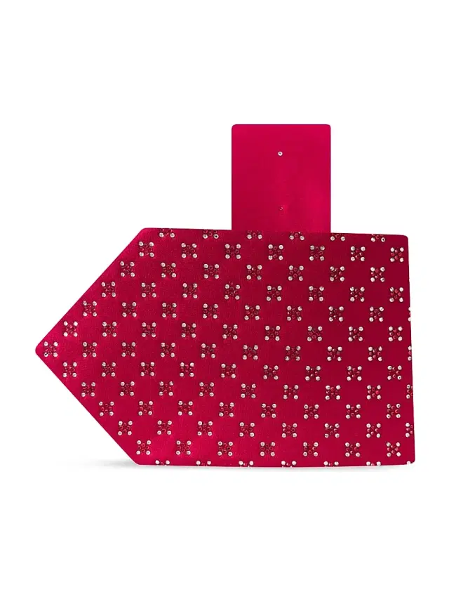 Men's Luxury Silk Tie - Bright Red