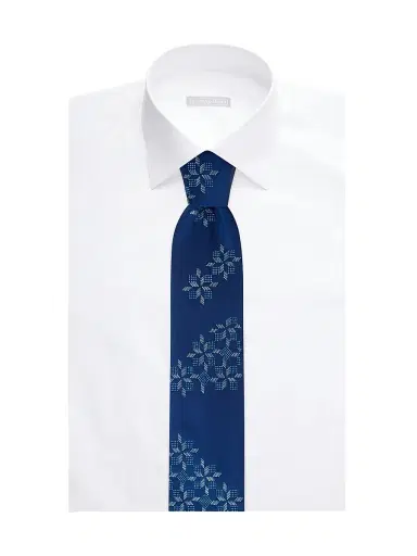 Stefano Ricci Men's Luxury Silk Tie - Dark Blue | Thumbnail 2