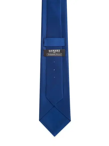 Stefano Ricci Men's Luxury Silk Tie - Dark Blue | Thumbnail 3