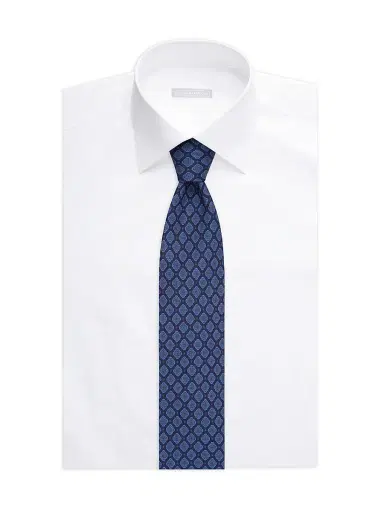 Stefano Ricci Men's Luxury Silk Tie - Black And Blue | Thumbnail 2 Stefano Ricci Men's Luxury Silk Tie - Black And Blue | Thumbnail 2