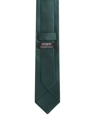 Stefano Ricci Men's Luxury Silk Tie - Dark Green | Thumbnail 3