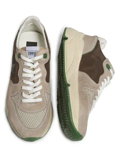 Golden Goose Men's Running Suede Low-Top Sneakers | Thumbnail 4 Golden Goose Men's Running Suede Low-Top Sneakers | Thumbnail 4