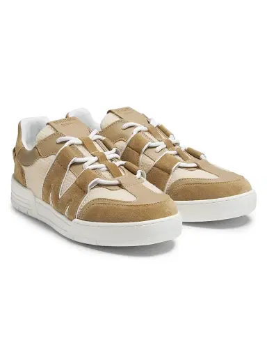 MOSCHINO Men's Streetball Low-Top Sneakers - Beige - Size 13 | Thumbnail 2 MOSCHINO Men's Streetball Low-Top Sneakers - Beige - Size 13 | Thumbnail 2