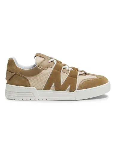 MOSCHINO Men's Streetball Low-Top Sneakers - Beige - Size 13 | Thumbnail 1 MOSCHINO Men's Streetball Low-Top Sneakers - Beige - Size 13 | Thumbnail 1
