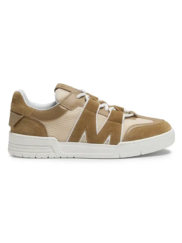 Men's Streetball Low-Top Sneakers - Beige