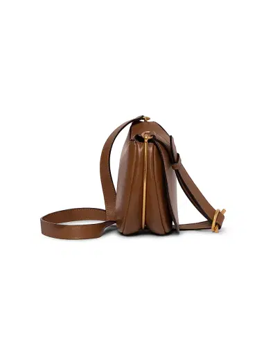 Wandler Women's Kate Leather Saddle Bag - Saddle | Thumbnail 3