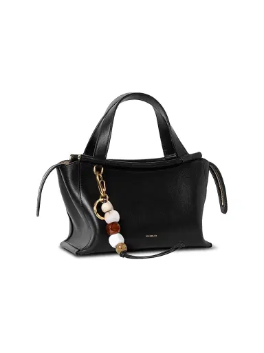 Wandler Women's Ida Leather Top Handle Bag - Black | Thumbnail 3 Wandler Women's Ida Leather Top Handle Bag - Black | Thumbnail 3