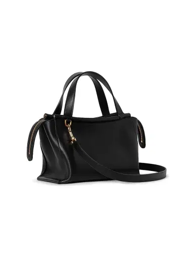 Wandler Women's Ida Leather Top Handle Bag - Black | Thumbnail 4 Wandler Women's Ida Leather Top Handle Bag - Black | Thumbnail 4