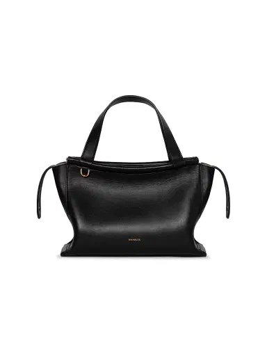 Wandler Women's Ida Leather Top Handle Bag - Black | Thumbnail 1 Wandler Women's Ida Leather Top Handle Bag - Black | Thumbnail 1