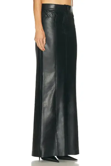 Norma Kamali Straight Jean Skirt | Thumbnail 2