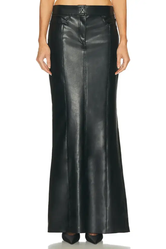 Straight Jean Skirt