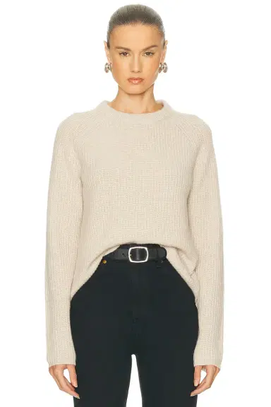 Jenni Kayne Cashmere Fisherman Sweater | Thumbnail 1