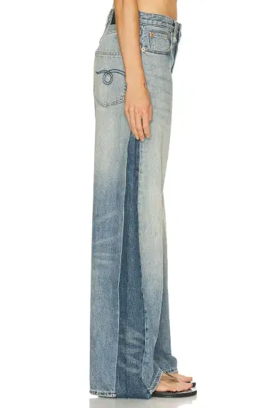 R13 Insert D'arcy Loose Wide Leg | Thumbnail 3