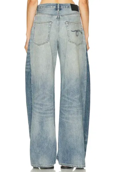 R13 Insert D'arcy Loose Wide Leg | Thumbnail 4