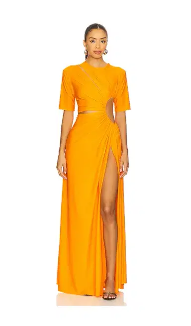 Sid Neigum for FWRD Gathered Slit Dress | Thumbnail 5 Sid Neigum for FWRD Gathered Slit Dress | Thumbnail 5