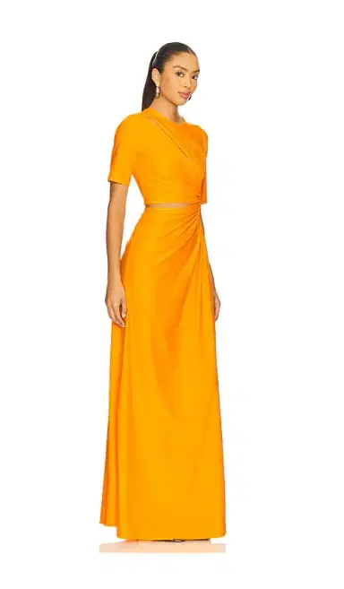 Sid Neigum for FWRD Gathered Slit Dress | Thumbnail 6 Sid Neigum for FWRD Gathered Slit Dress | Thumbnail 6
