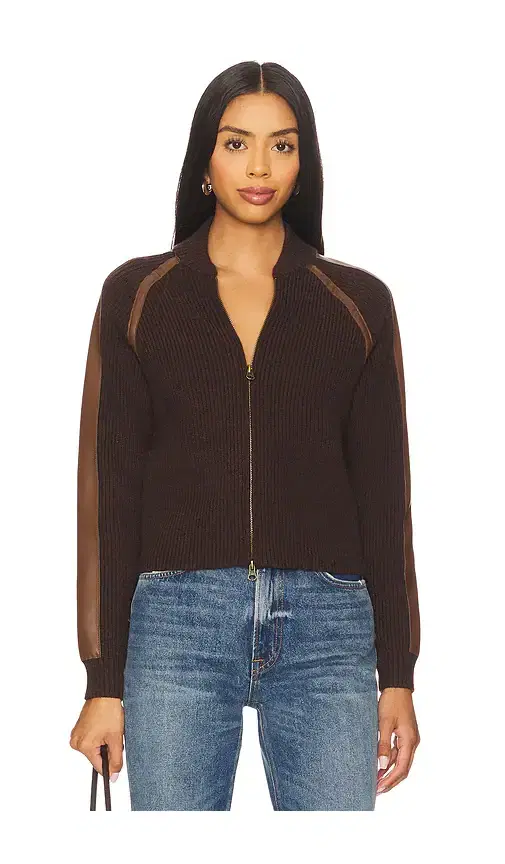 Central Park West Atlas Raglan Zip Up Jacket