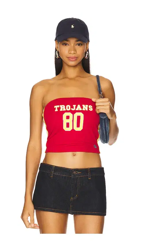 Hype and Vice University Of Southern California Jersey Tube Top