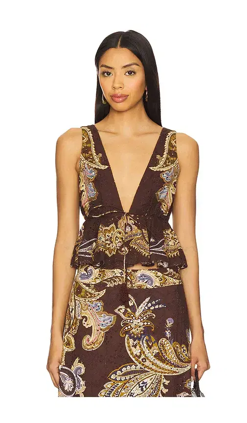 HEMANT AND NANDITA Peplum Top