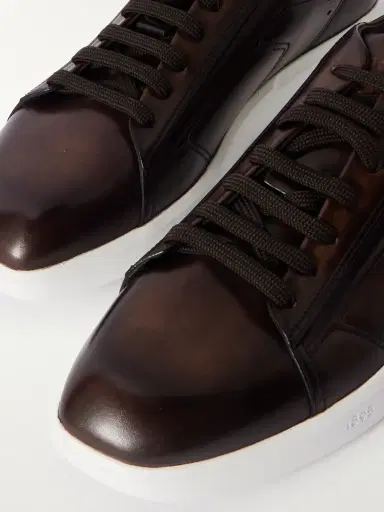 Berluti Stellar Venezia Leather Sneakers - Men | Thumbnail 5 Berluti Stellar Venezia Leather Sneakers - Men | Thumbnail 5
