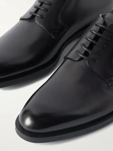 Zegna Leather Derby Shoes - Men | Thumbnail 5 Zegna Leather Derby Shoes - Men | Thumbnail 5