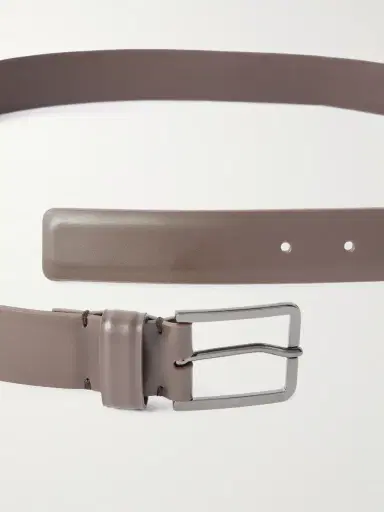 Loro Piana Rory 3cm Leather Belt - Men | Thumbnail 2 Loro Piana Rory 3cm Leather Belt - Men | Thumbnail 2