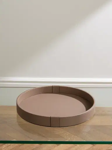 Brunello Cucinelli Leather and Wood Tray - Men | Thumbnail 1 Brunello Cucinelli Leather and Wood Tray - Men | Thumbnail 1