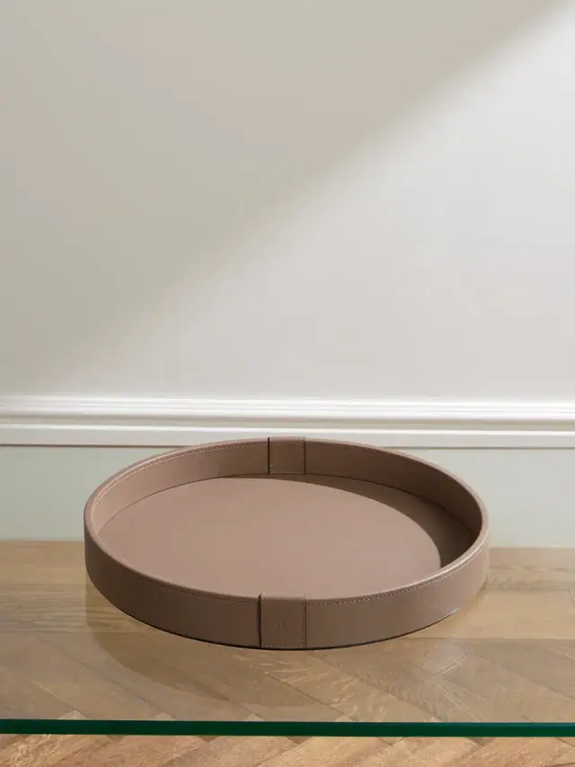 Brunello Cucinelli Leather and Wood Tray - Men