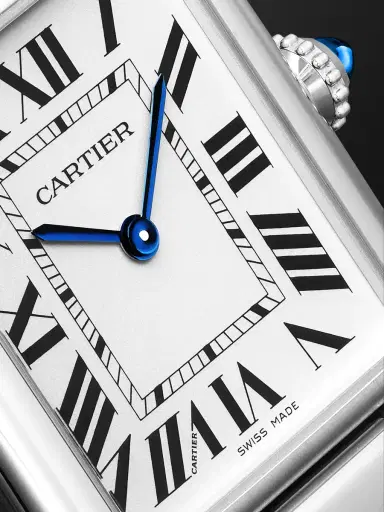 Cartier Tank Must Large Stainless Steel Watch, Ref. WSTA0106 - Men | Thumbnail 5 Cartier Tank Must Large Stainless Steel Watch, Ref. WSTA0106 - Men | Thumbnail 5
