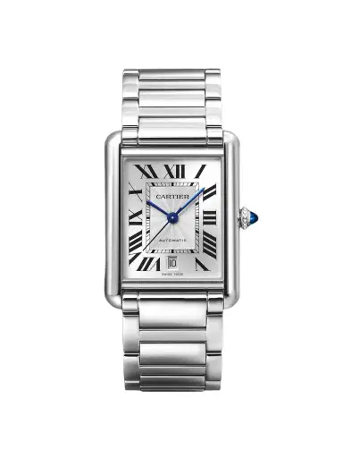 Cartier Tank Must Automatic 41mm Extra-large Stainless Steel Watch | Thumbnail 1 Cartier Tank Must Automatic 41mm Extra-large Stainless Steel Watch | Thumbnail 1