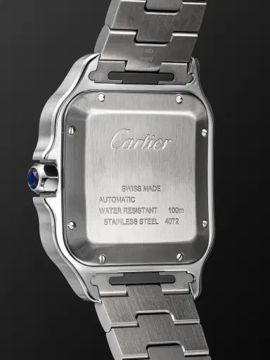 Cartier Santos Large Automatic Interchangeable Stainless Steel Watch, Ref. WSSA0018 - Men | Thumbnail 4 Cartier Santos Large Automatic Interchangeable Stainless Steel Watch, Ref. WSSA0018 - Men | Thumbnail 4
