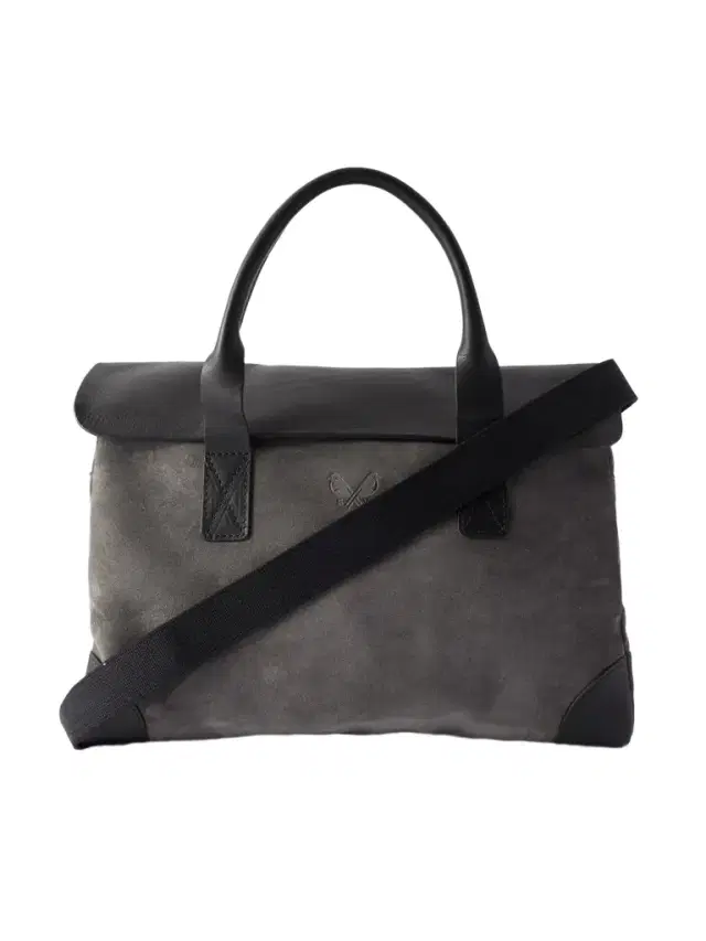 Bennett Winch Suede and Leather Briefcase - Men